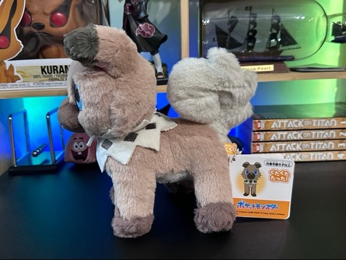 Authentische Pokémon Rockruff Größe S Plüsch Kuta Kuta Tatta Takara Tomy US VERKÄUFER - Bild 6 von 8