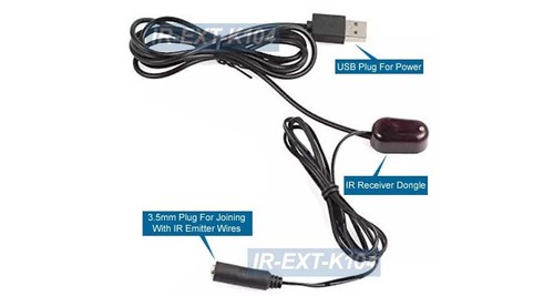 IR Remote Splitter Repeater Extender Kit For Controlling 4 AV Devices - Picture 5 of 5