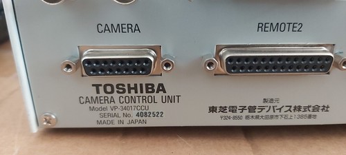 Toshiba VP-34017CCU Camera Control Unit Make Offers! UPS Shipping! - Picture 3 of 3