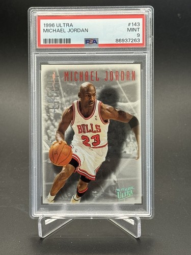 1996 Fleer Ultra Michael Jordan #143 PSA 9 MINT 💎 Chicago Bulls HOF Invest!