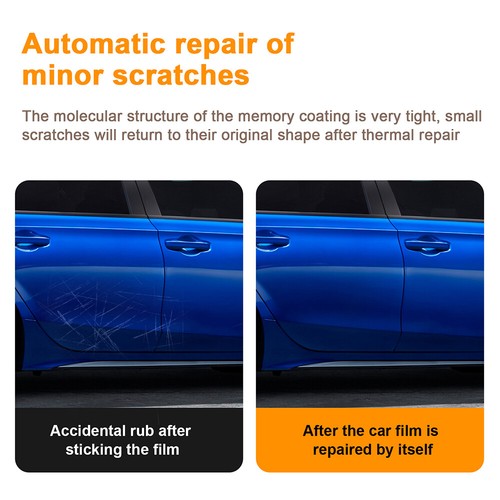 For Honda Civic CIC Sedan 2019-2021 Door Corner Precut Paint Protection Film PPF - Foto 6 di 13
