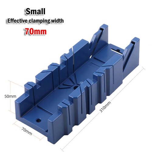 45/90 Degree Wood Cutting Clamping Miter Saw Box Woodworking Angle Inclined Cutt