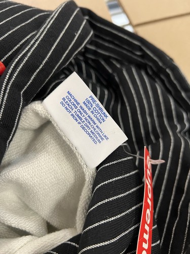 SS14 Supreme CDG Comme Des Garcons Harold Hunter Box Logo Hoodie Black 2014 - Picture 14 of 14