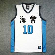 Hot Kuroko's Basketball Kuroko no basuke Hayakawa Mitsuhiro White Jersey NO.10