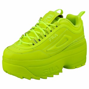 yellow fila trainers