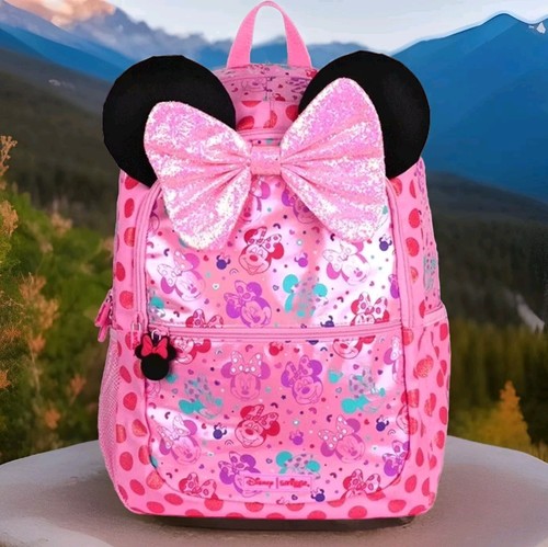 Disney Smiggle Minnie School Bag Girl Rucksack Childrens Gift Cartoons Backpack