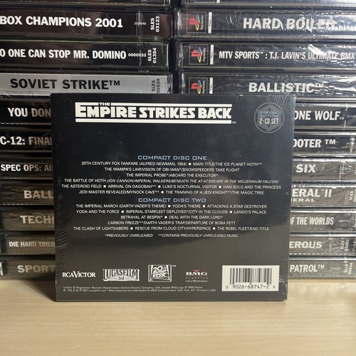 All 3 Star Wars Trilogie new Hope Empire strikes back Return of Jedi je 2CD OVP - Bild 4 von 5