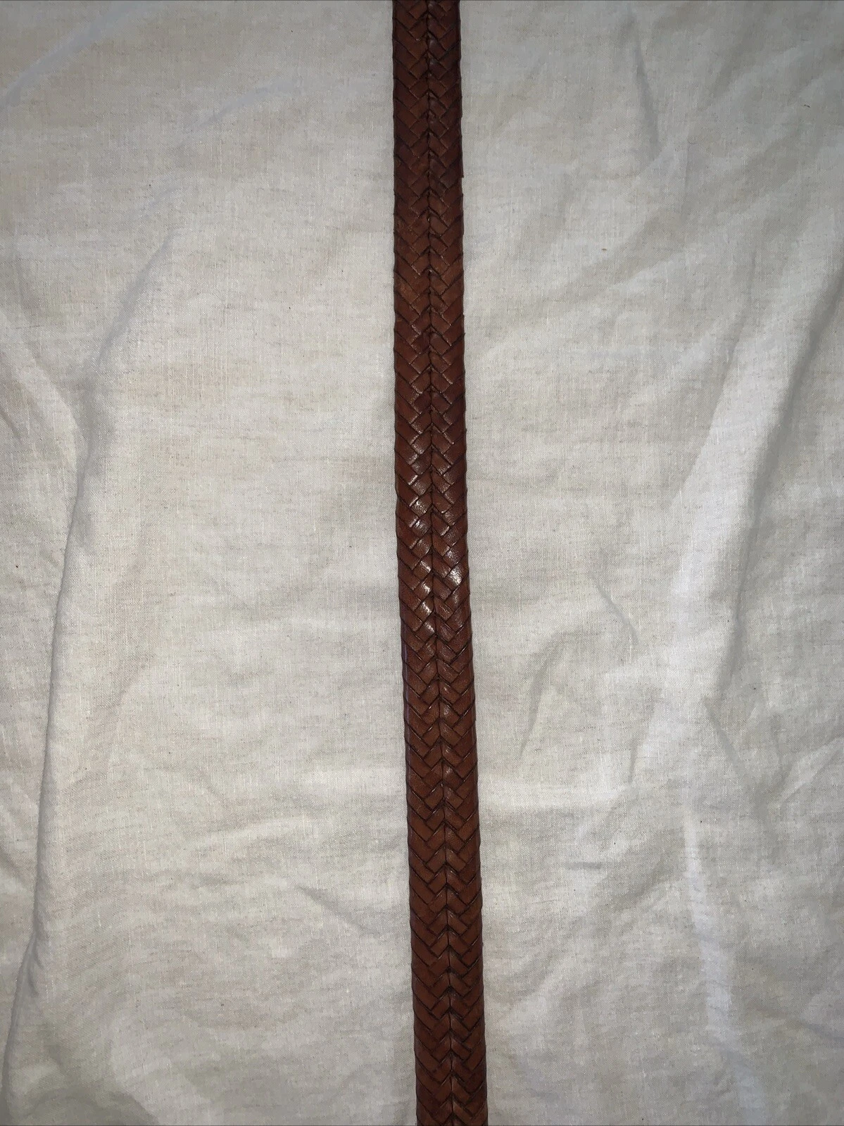 Coach Cintura Pelle Tessuto Peperoncino Fibbia Oro Uomo 98 Cm