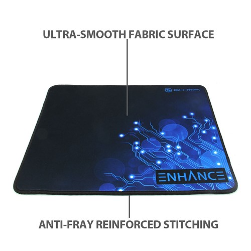 XL Pro Gaming Mousepad Large 12.6" x 10.6" - Non-slip Natural Rubber Base - Picture 4 of 9