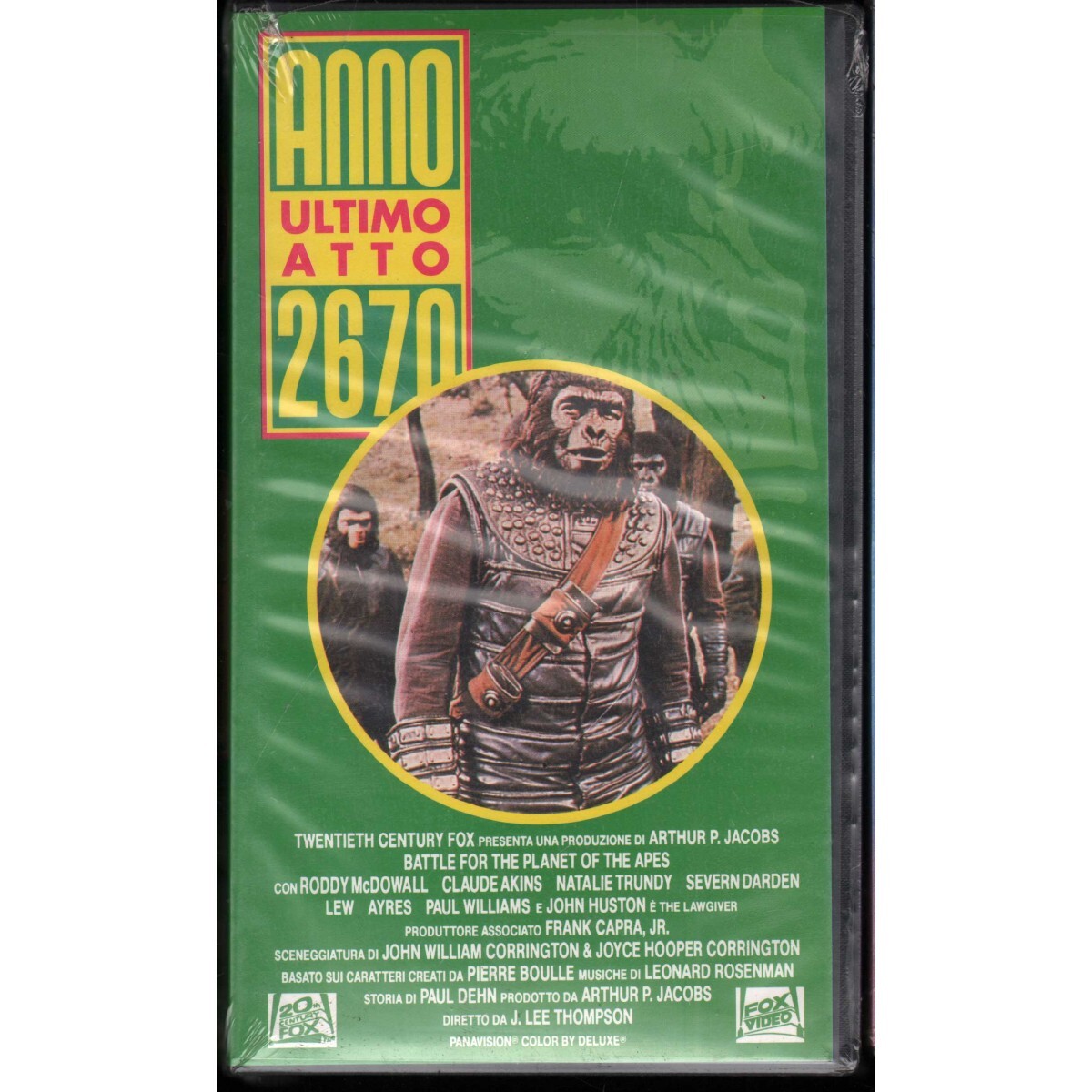 Year 2670 - Last Act VHS J. Lee Thompson Univideo - 113415 Sealed