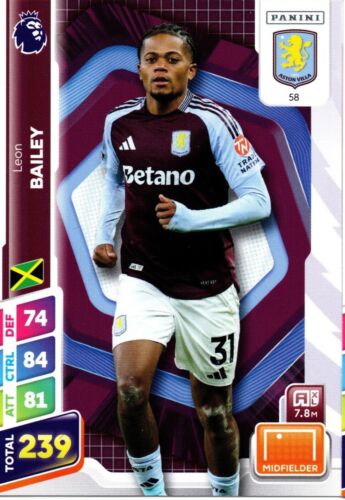 Panini Premier League Adrenalyn XL PLUS 2025 - Team base cards #10 to #189 - Picture 54 of 201