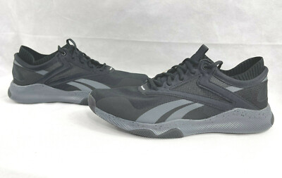 Reebok  HIIT Tr Cross Trainer Black/True Grey/Pewter Men's Size 12 FV6638
