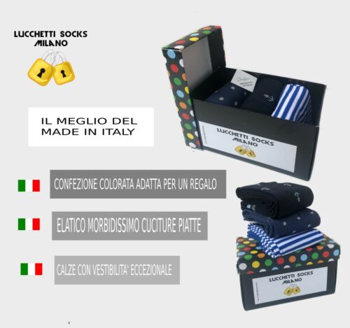 CALZE UOMO LUNGHE 3 PAIA FILO SCOZIA COLORATE POIS FANTASIA ESTIVE LEGGERE ππ - Foto 37 di 76