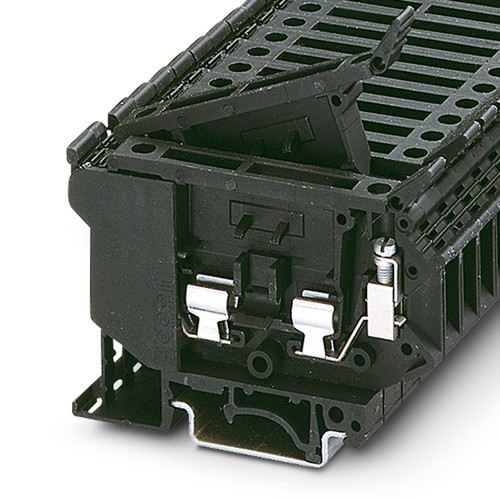 10pcs PHOENIX UK 6,3-HESILA 250 3004249 Fuse Modular Terminal Block Black New ⊕I - Picture 1 of 4