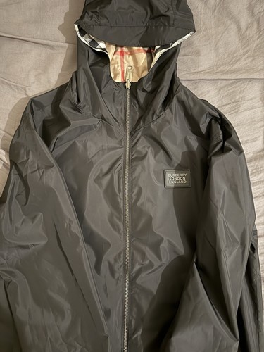 Chaqueta cortavientos a cuadros reversible Burberry - mediana - Imagen 2 de 5