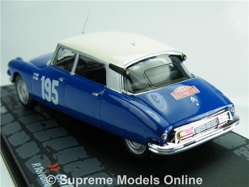 CITROEN DS 21 CAR MODEL RALLY 1:43 SCALE TOIVONEN MIKANDER 1966 IXO T3412Z - Picture 4 of 5