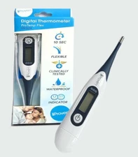 iProven Digital Thermometer for Adults and Kids, Rectal & Oral Thermometer 3 Pk