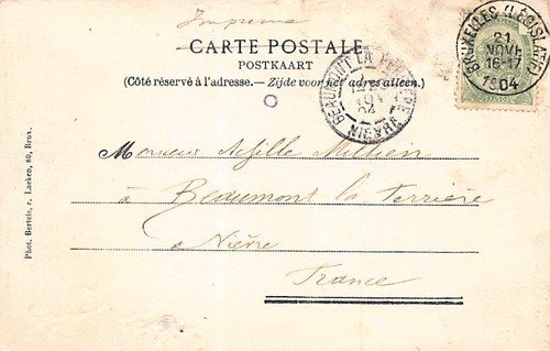 België - AARSCHOT (Vl. Br.) De rivier de Demer en het kapucijnenklooster - Picture 2 of 2