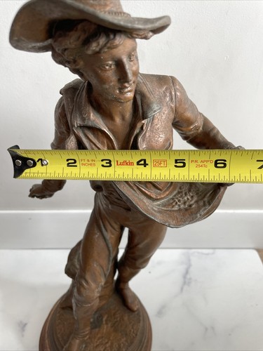 Fabrication Francaise Paris “SEMEUER” ‘par Doriot, sculpt’ Art sculpture Bronze - Picture 11 of 11
