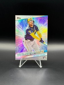 2024 Topps Update JACKSON CHOURIO #SMLB-84 Stars of MLB Rookie RC Brewers AF01