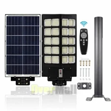Foco Solar De Calle 9900000000LM 2000W Luz Lampara Alumbrada Para Exterior Light