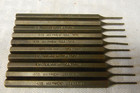 MAYHEW LOT OF 10 1/16" PIN PUNCHES #413 MADE IN THE USA!
