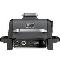 Ninja Woodfire Outdoor Grill & Smoker, 7-in-1 Master Grill, BBQ Smoker OG701 New
