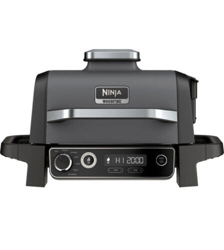 Ninja Woodfire Outdoor Grill & Smoker, 7-in-1 Master Grill, BBQ Smoker OG701 New - Picture 1 of 1