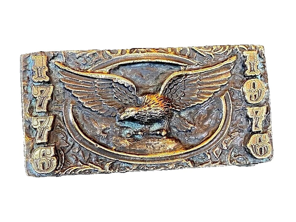 Arts & Crafts 1970s Hebillas Vintage