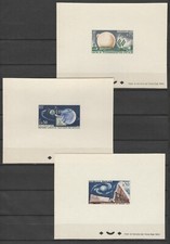 * timbre France épreuve de luxe  3 télécommunications spatiales 1962 num 1360/62