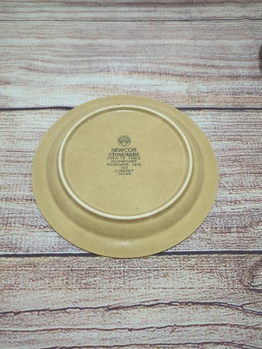 Vintage Newcor Stoneware 169 Coronet Salad Plates 8" Japan Oven to Table x1 - Picture 3 of 3