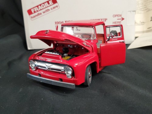 Camioneta Ford F-100 1956 Danbury como nueva Red Vermillion con título EXCELENTE - Imagen 9 de 16
