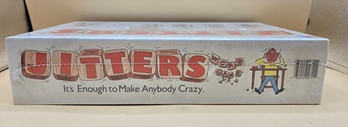 Vintage 1986 Milton Bradley JITTERS Word Board Game Ages 10+ BRAND NEW, SEALED - Picture 6 of 10