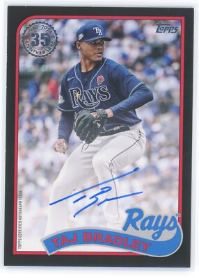 1/1 Taj Bradley Topps japan edition auto