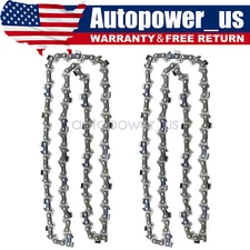 Pack of 2 16" Chainsaw Chain 3/8" LP .043 55DL for Stihl MS170 MS180 Replacement