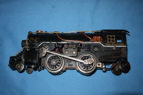 Locomotora de vapor American Flyer de preguerra calibre O #7715. Funciona - Imagen 5 de 9