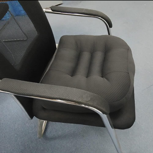 Car Booster Seat Cushion - Breathable Mesh Fatigue Relief Height Boost Mat BLACK - Picture 2 of 7
