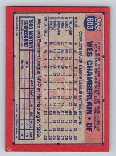 1991 TOPPS BASEBALL CARDS - ROOKIE - MVP - HOF - COMPLETE YOUR SET-TTM #299-#600 - Bild 485 von 501