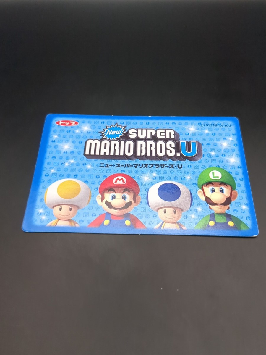 その他 mario Ludwig von Koopa New Super Mario Bros. U Card TOP GUM 2012