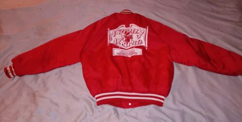 Vintage Funny Farm Saloon Louie Jacket Medium 70s-80s Bomber Quilted Bakersfield - Picture 6 of 9