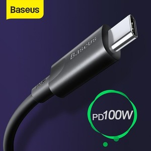 Baseus 100w USB cargador de C 4.0 QC rápidamente cable para Samsung s20 note 20 macbook