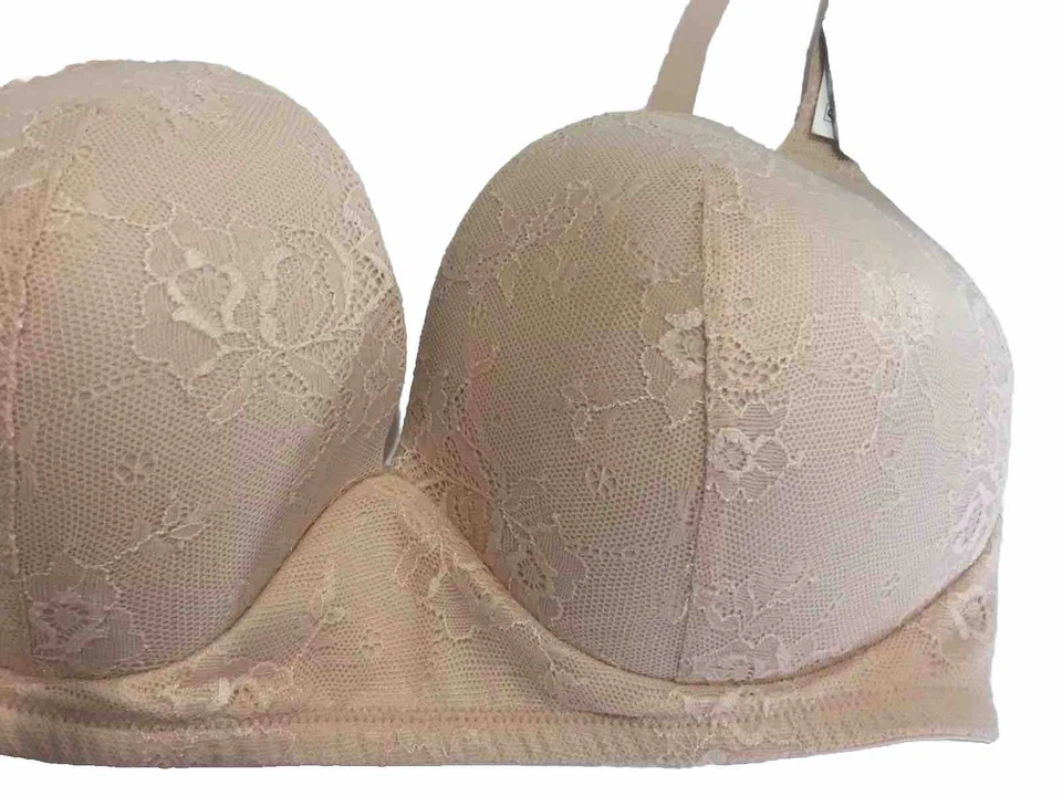 Apt.9 Bra Wirefree Contour Lounge Bralette Blush Nude ZA71B444Z Sz.36B,36D,38D - Image 3 of 4