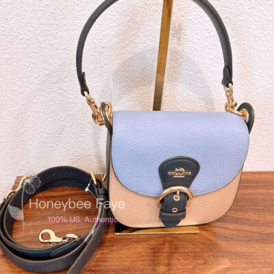 NWT Coach Kleo Shoulder Bag 17 In Signature Canvas small size | eBay