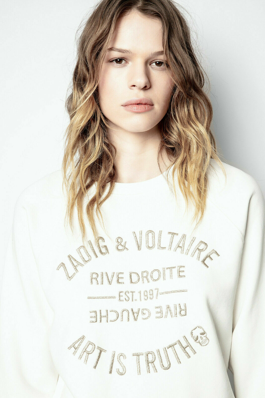 Voltaire Upper Blason Brode Sweatshirt 
