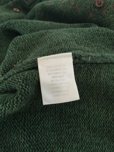 Christopher Banks Woman Pullover Sweater Green Size Large Santa Claus Embroider - Picture 13 of 19