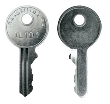IL101 keys  (2 keys)  Industrilas  |  Saginaw SCE |  Allegis |  Hammond |  RONIS