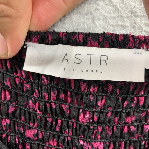 ASTR The Label Love Song geblümt geraffte Puffärmel Top Damengröße XS neu mit Etikett $ 88 - Bild 3 von 14