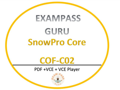 ¡Examen básico SnowPro COF-C02! ¡337 preguntas!!MAYO ACTUALIZADO!! - Imagen 1 de 1
