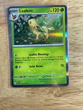 Leafeon 005/131 - Prismatic Evolutions Holo - Pokemon TCG 2025