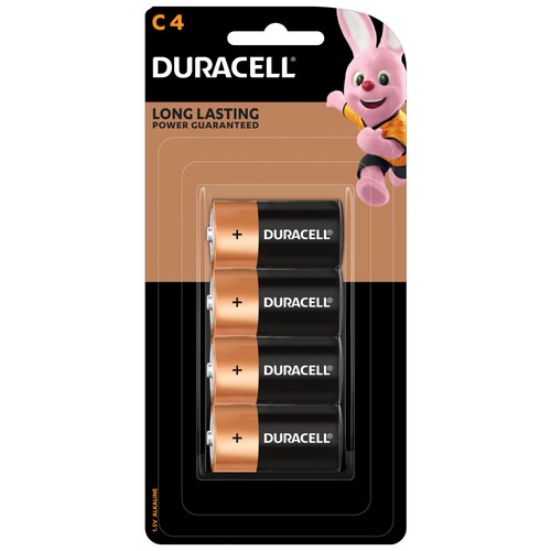 6x 4pc Duracell Coppertop C Size Alkaline Battery Pack Single Use Batteries - Picture 2 of 6